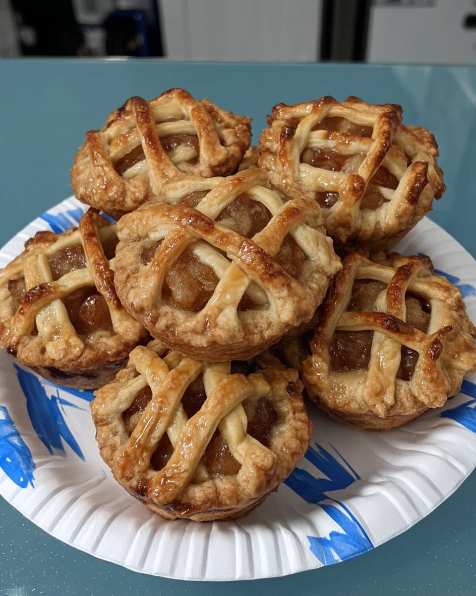 Baked apple roll cookies served with earl grey tea