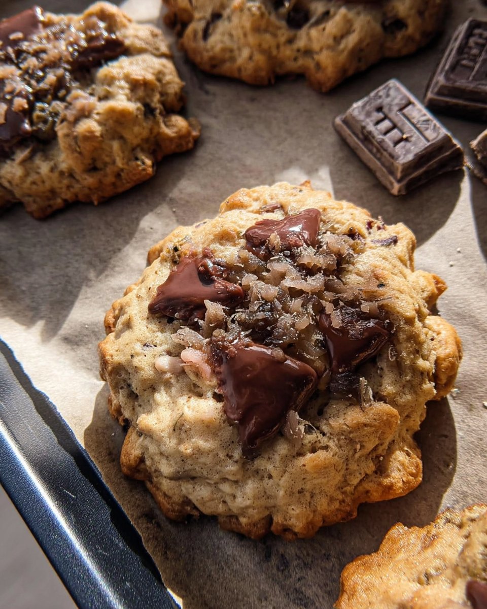 Stack of 5 ingredient cookies served with tea