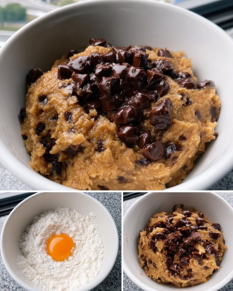 Ingredients for bakery cookies including melted butter brown sugar and cornstarch