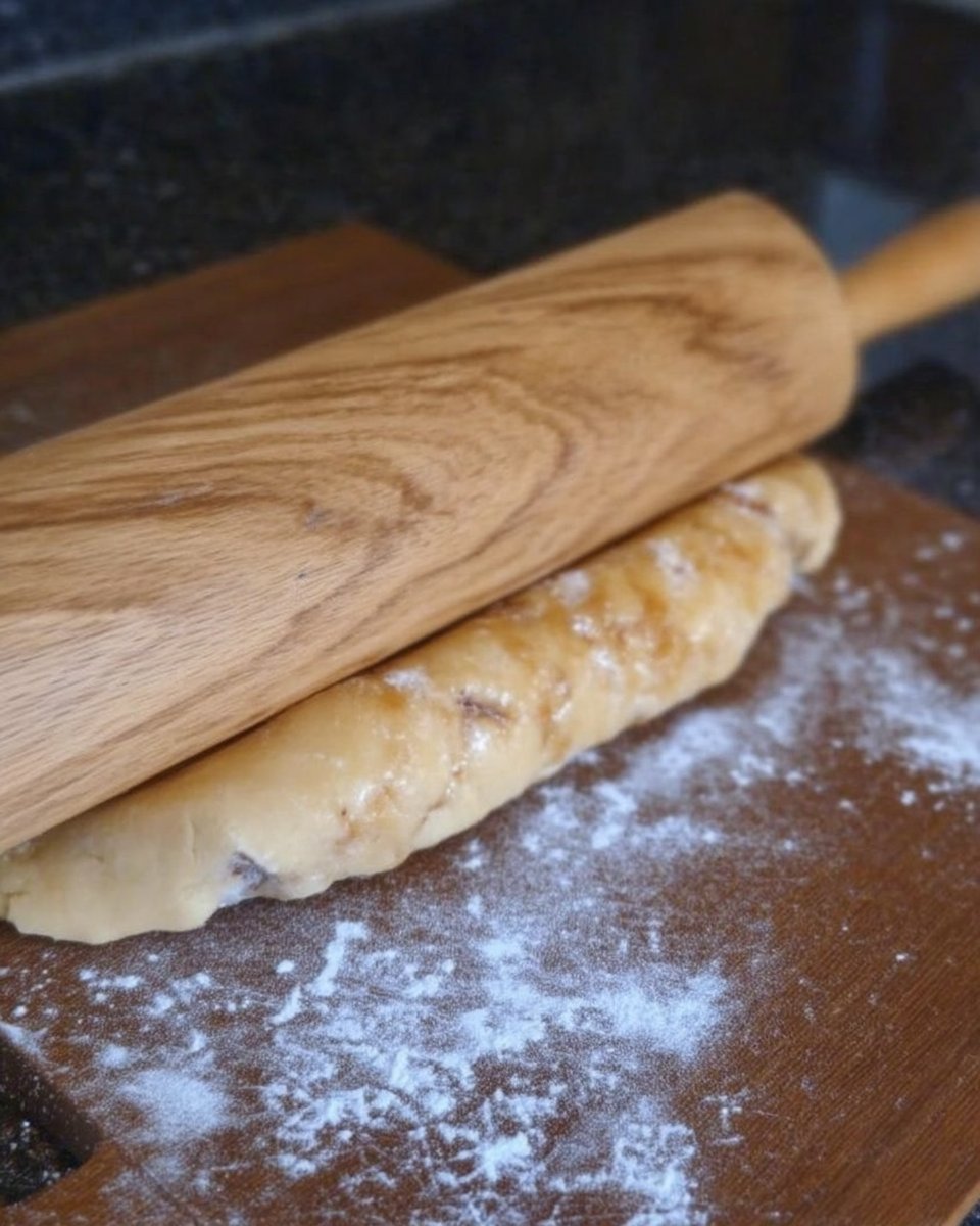 Bowls of flour sugar butter and extracts for fairy cookies