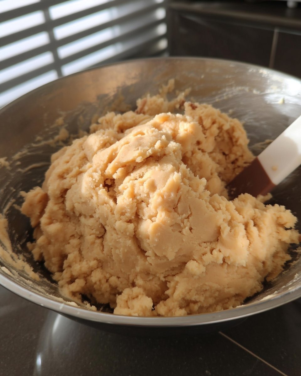 Ingredients for peanut butter oatmeal cookies including rolled oats and peanut butter