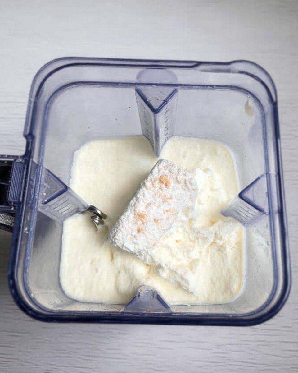 Ingredients for keto cheesecake including almond flour and cream cheese