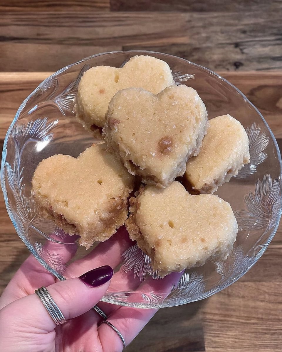 Golden keto shortbread wedges on a cooling rack with tea