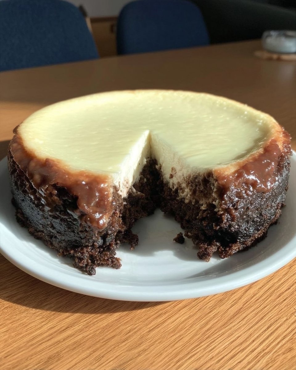 Smooth cream cheese filling in a mixing bowl