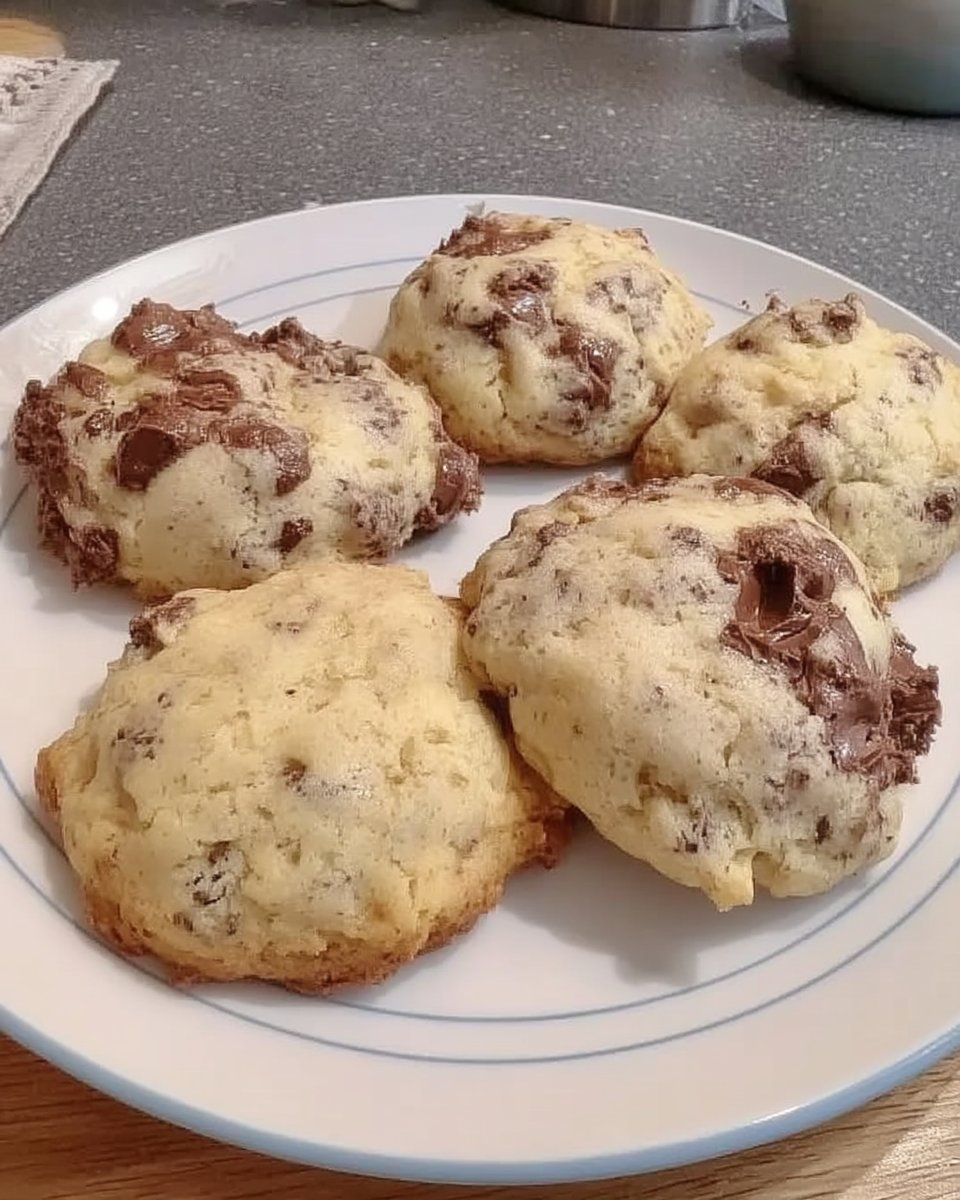 Baking cookies on a parchment lined sheet