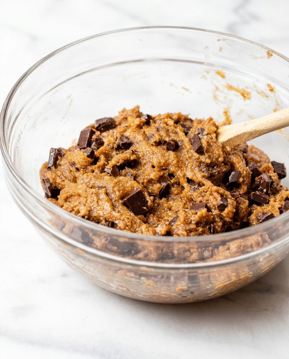 Ingredients for paleo cookies including almond flour and coconut sugar