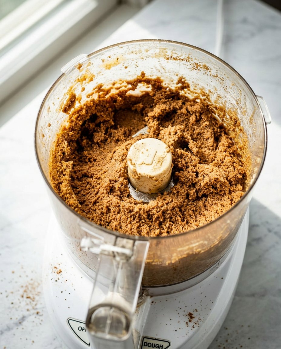 Ingredients for paleo gingerbread including almond flour molasses and spices