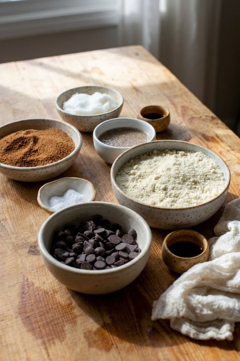 Molasses cookies cooling on a baking sheet with parchment paper