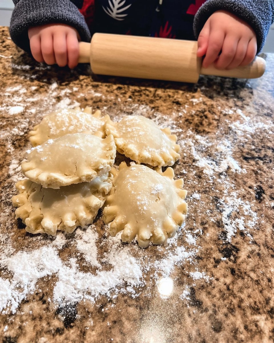 Kneaded biscochos 2 dough being rolled out to a precise thickness