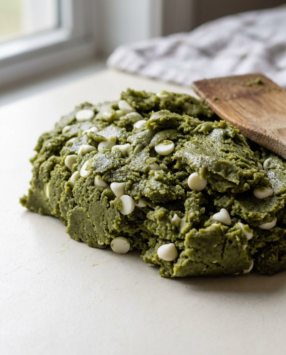 Golden browned butter in a glass bowl for cookie dough