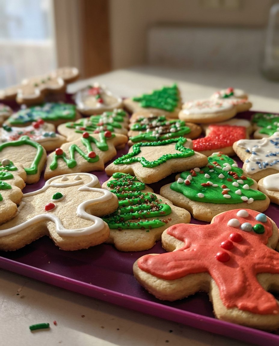 Rolled out cookie dough on parchment paper being prepared for the fridge