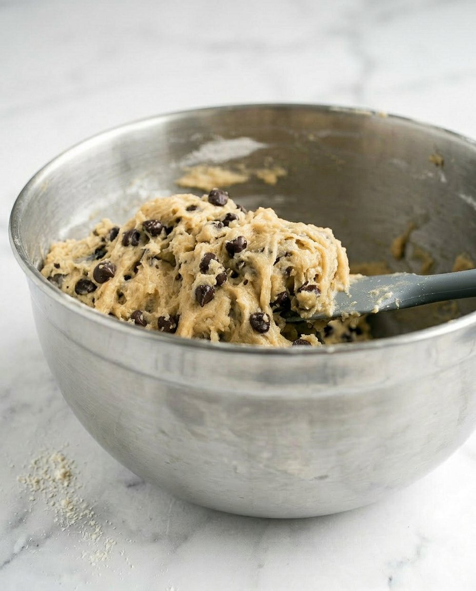 Baking sheets with cowboy cookie dough
