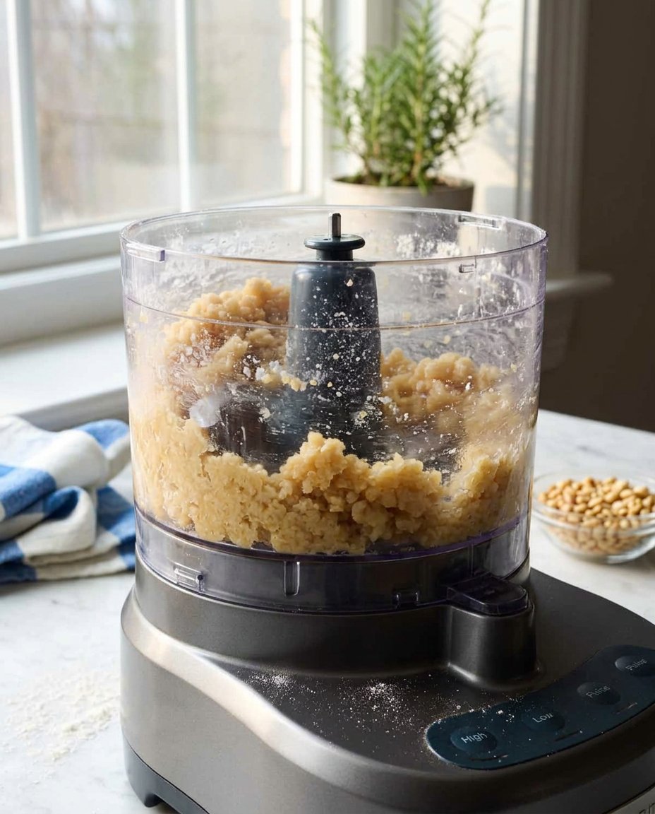 Dough balls frying in a pan of light olive oil with a thermometer