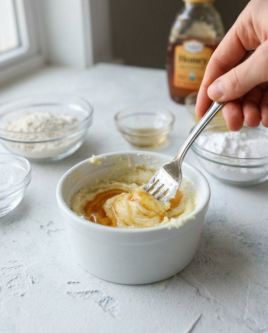 Ingredients for linzer cookies including almond meal and raspberry jam