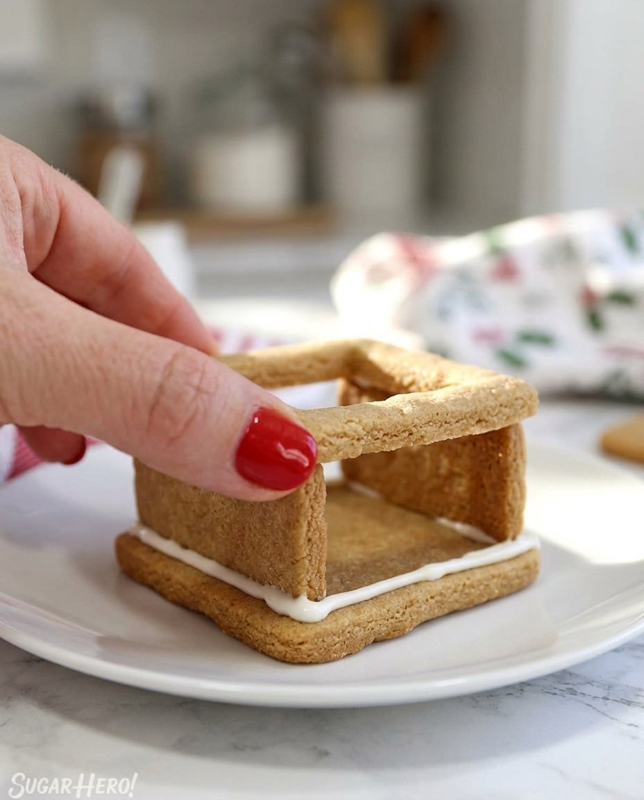 Close up of cookie dough texture