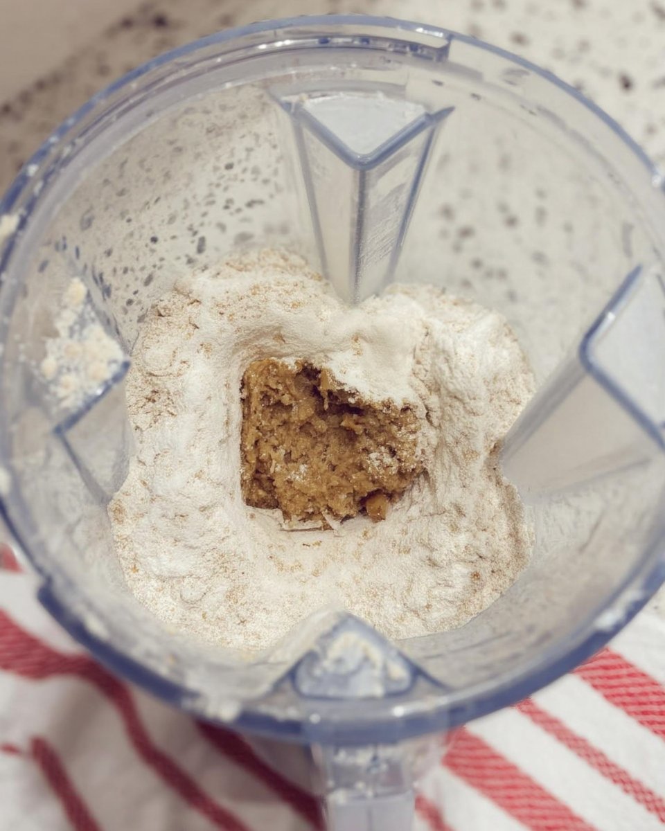 Ingredients for oatmeal banana cookies including rolled oats and ripe bananas