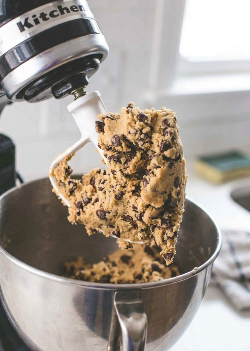 Ingredients for paleo chocolate chip cookies