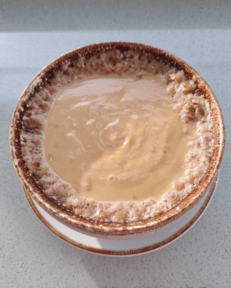 Pistachios being processed into a paste in a food processor