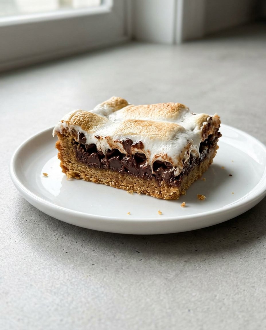 Ingredients for Smore Cookies 2 including graham crackers and marshmallows