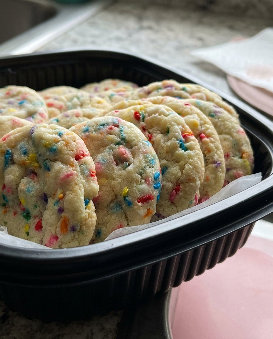 Soft sugar cookies coated in sparkling granulated sugar on a cooling rack