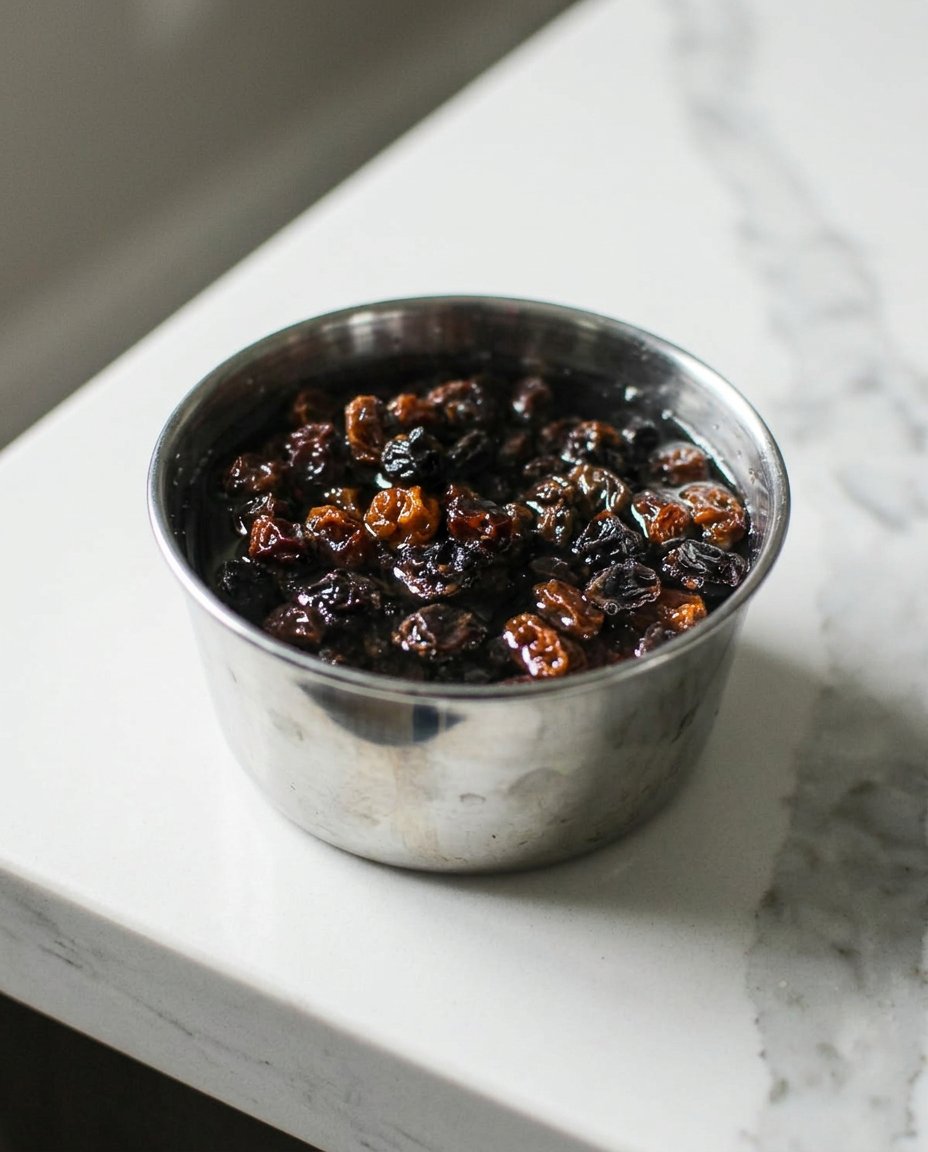 Close up of chopped toasted walnuts ready for cookie dough