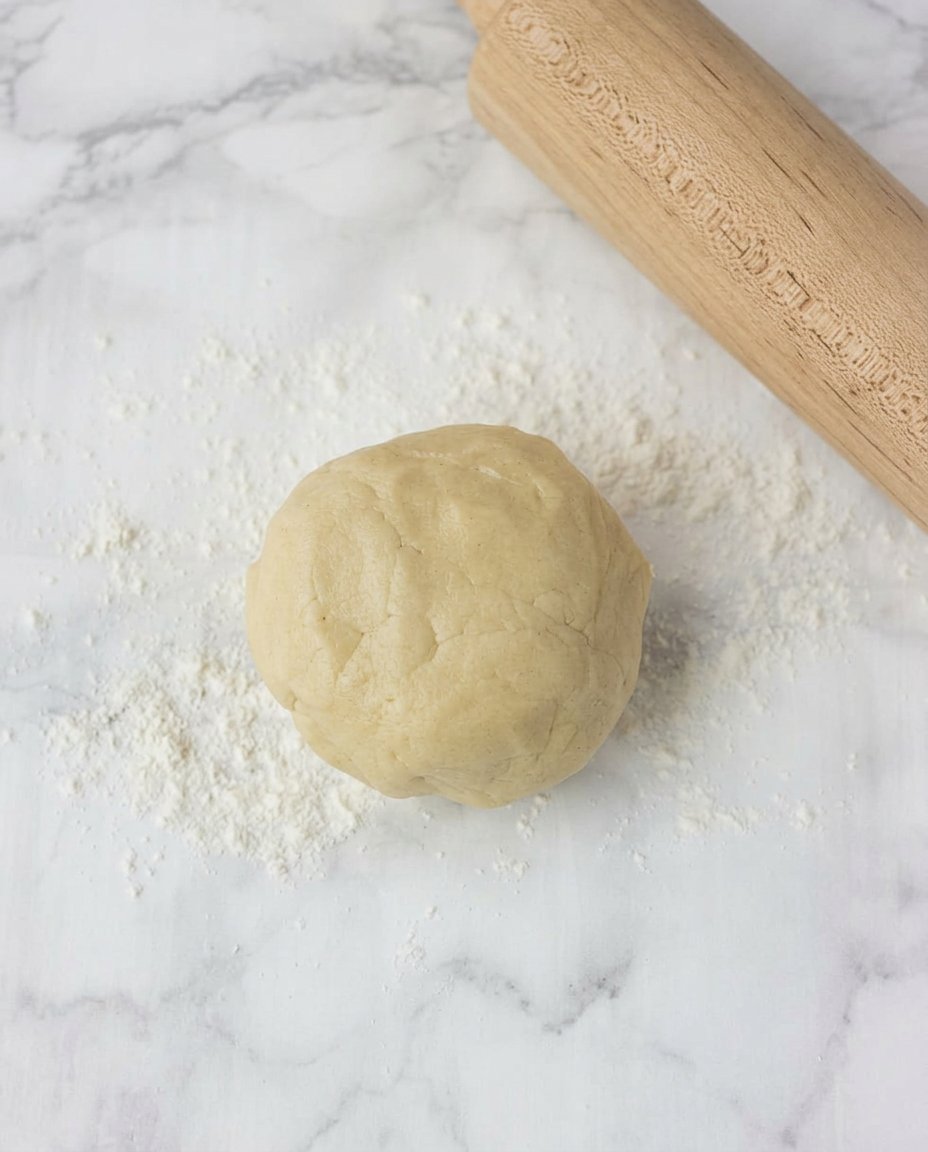 Ingredients for vegan sugar cookies including vegan butter and extracts
